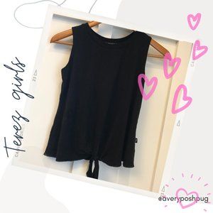 Terez Girls Sleeveless Tank, Size Medium